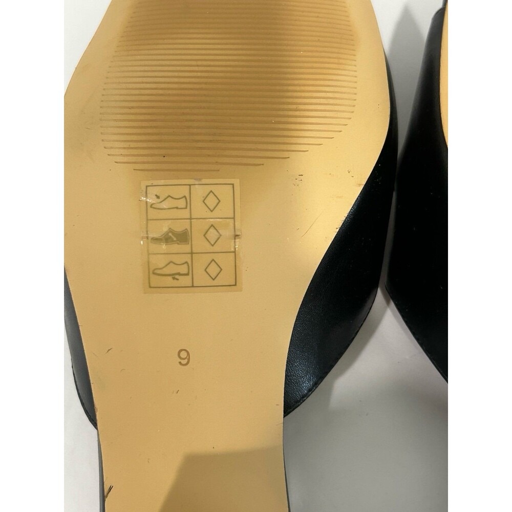 Ola Mules Sandals Women's Size 9 Color Black Anna Slip-ons Comfort Heels LNWOT - Picture 9 of 12